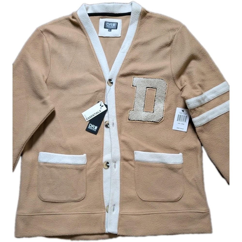 DR Essentials Womens Sweater Size large  almond color NEW